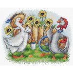 (image for) Two Cheerful Geese